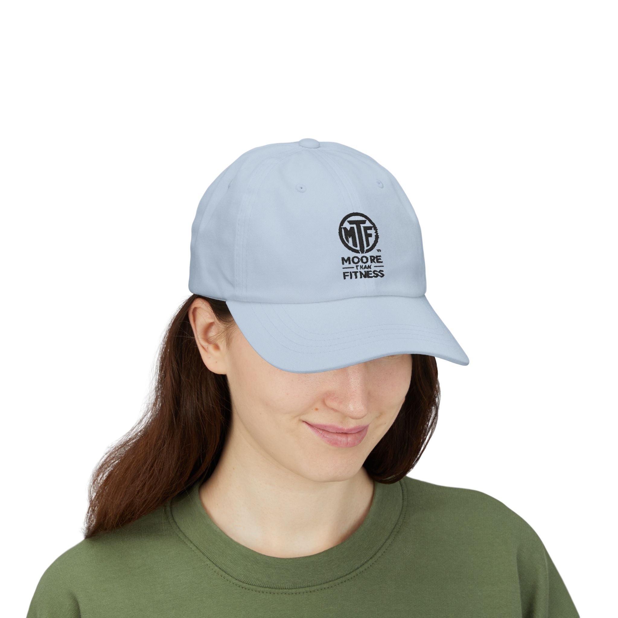 Moore Than Fitness Dad Cap – Embroidered MTF Logo Hat