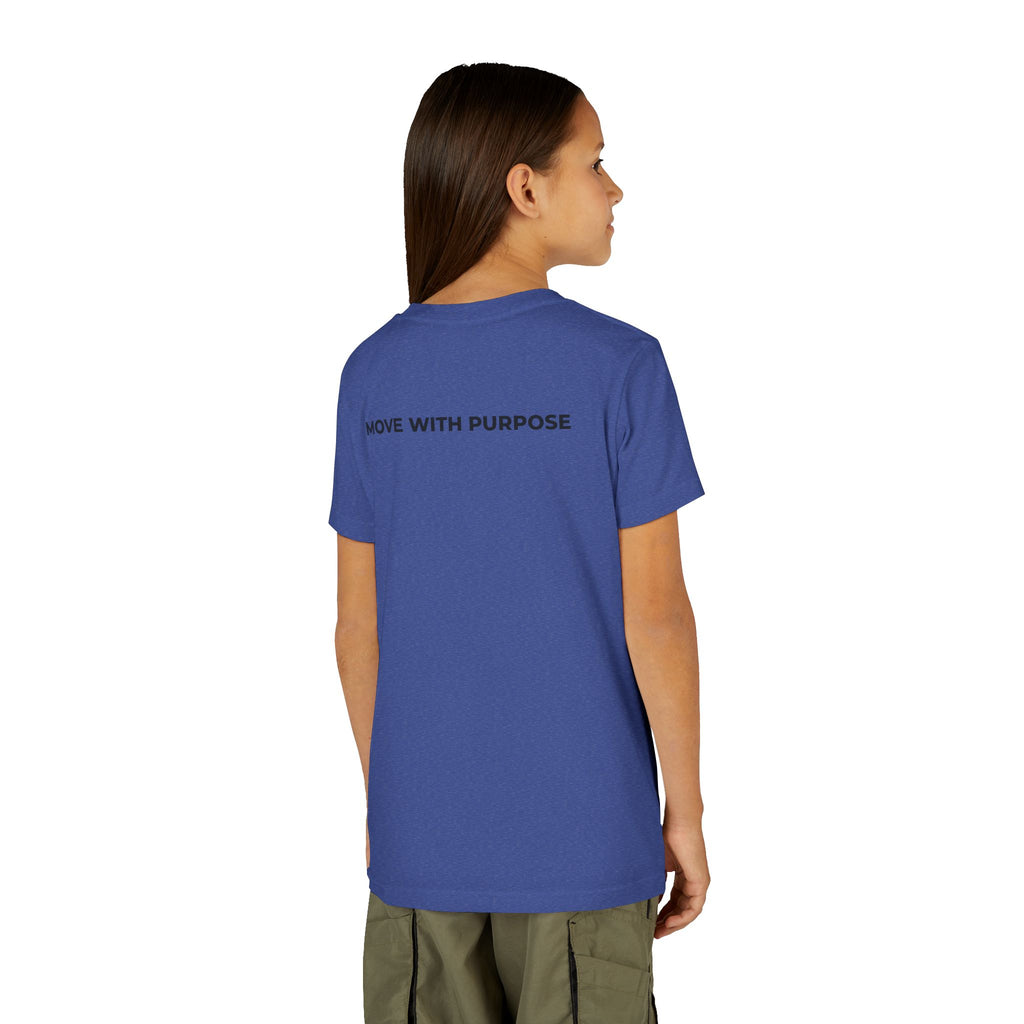 Youth Tee — Moore Than Fitness 'Become Moore' Logo Tee (Move With Purpose)