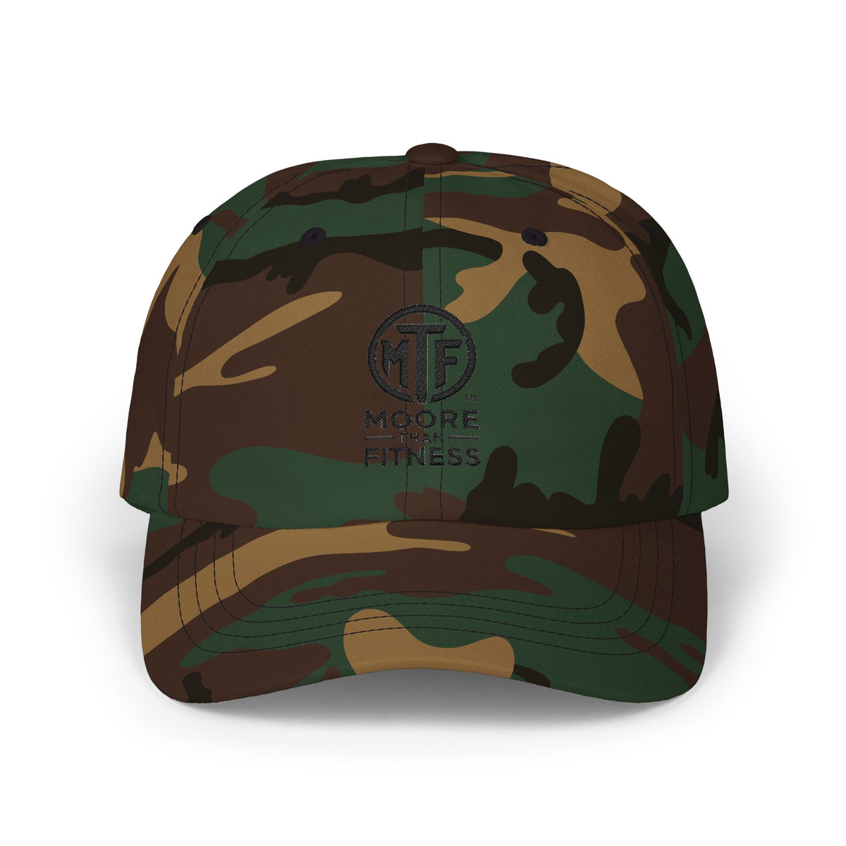 Moore Than Fitness Dad Cap – Embroidered MTF Logo Hat
