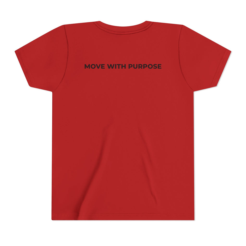 Youth Tee — Moore Than Fitness 'Become Moore' Logo Tee (Move With Purpose)
