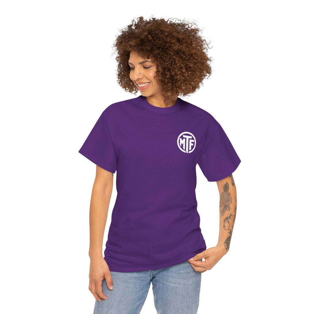 Moore Than Fitness Logo T‑Shirt — Gym Tee with MTF Emblem