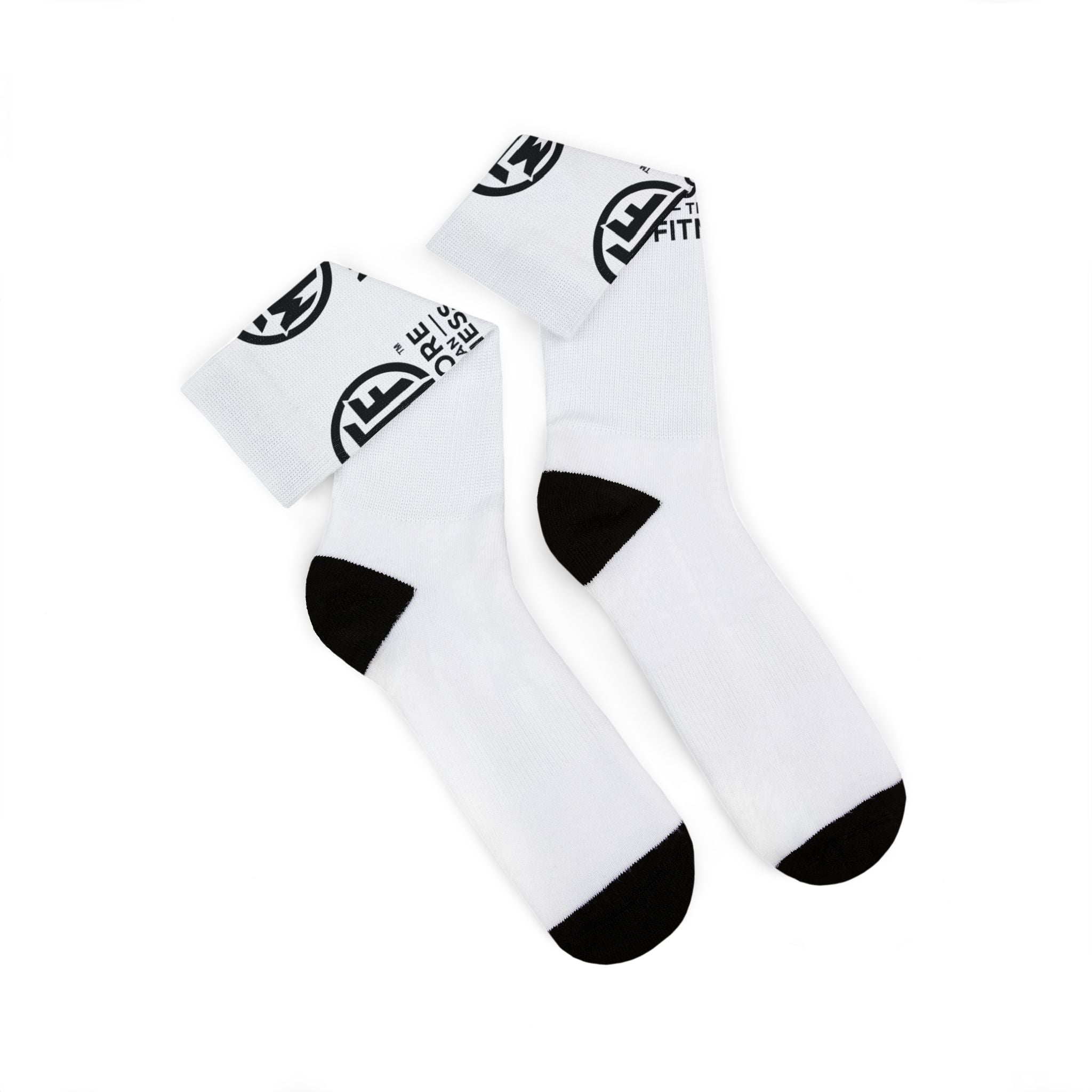 Moore Fitness Sublimation Crew Socks – Branded Athletic Performance Socks