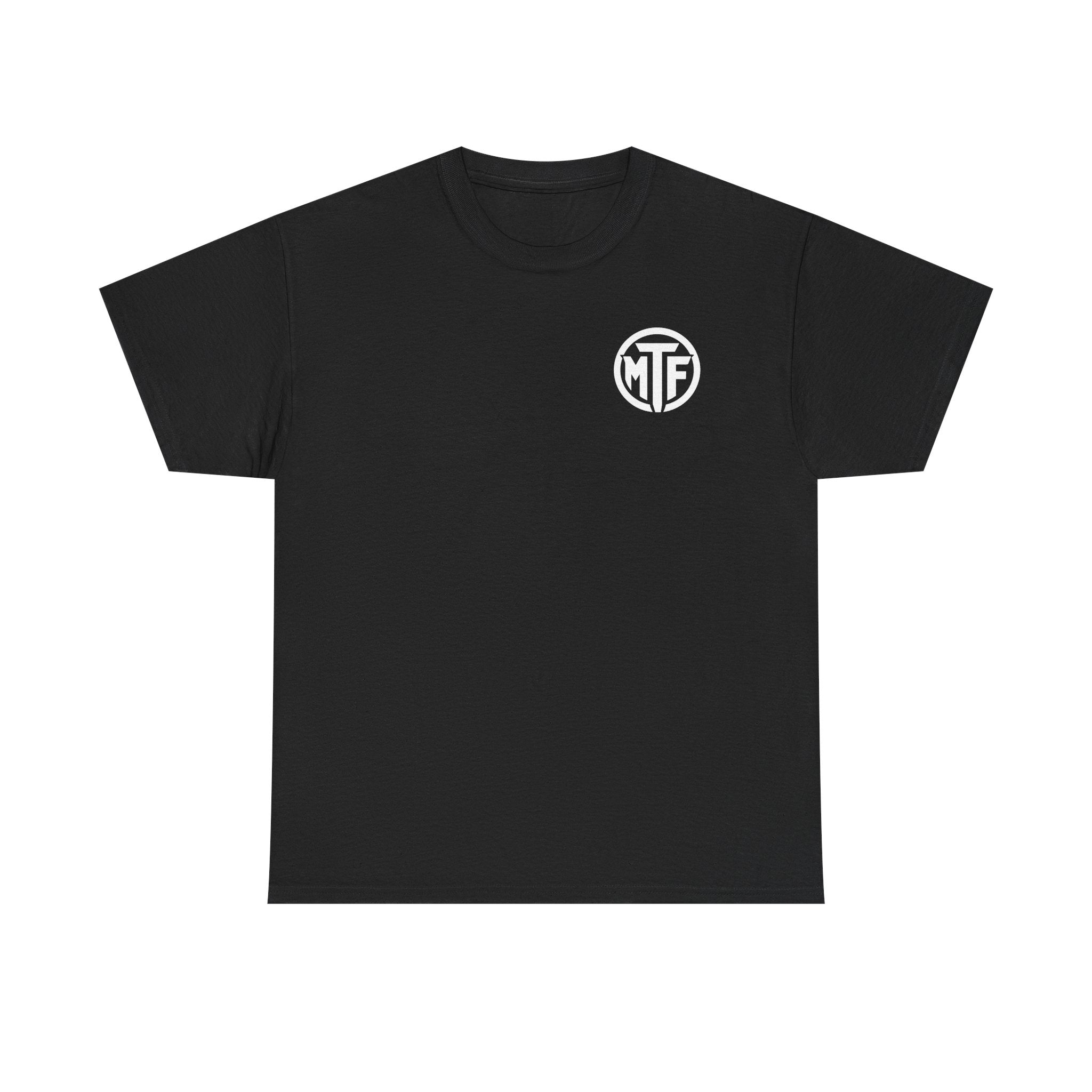 Moore Than Fitness Logo T‑Shirt — Gym Tee with MTF Emblem