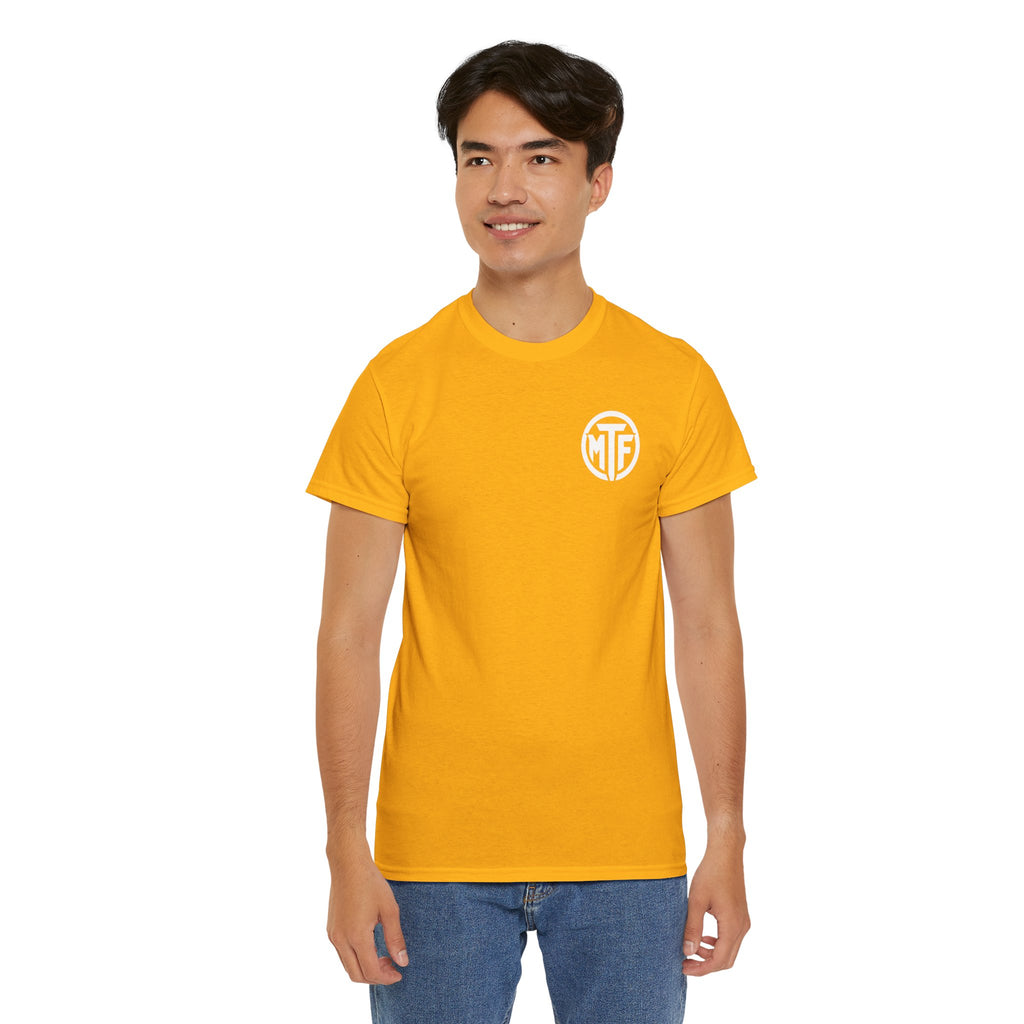 Moore Than Fitness Logo T‑Shirt — Gym Tee with MTF Emblem