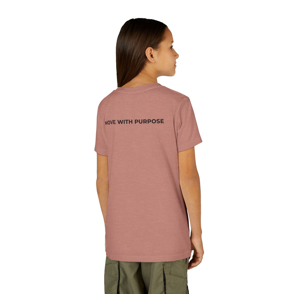 Youth Tee — Moore Than Fitness 'Become Moore' Logo Tee (Move With Purpose)