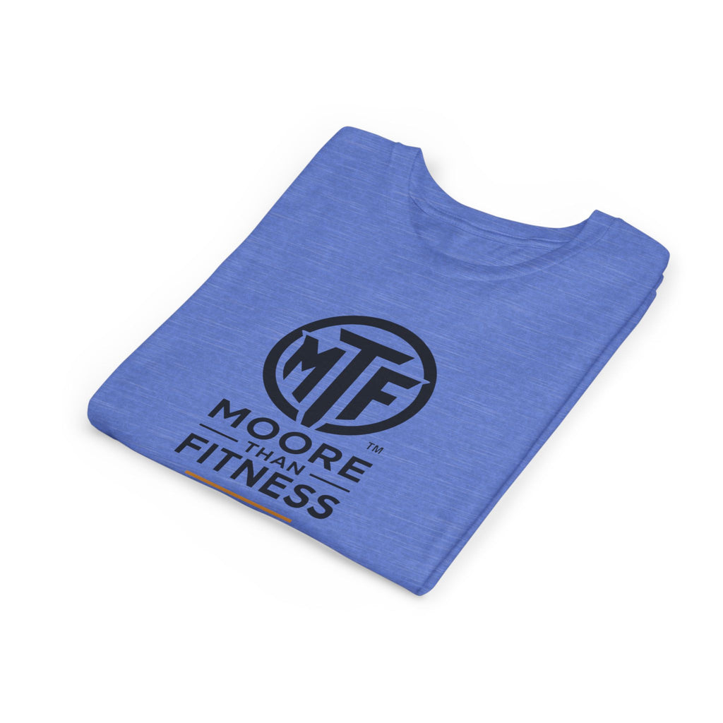 Youth Tee — Moore Than Fitness 'Become Moore' Logo Tee (Move With Purpose)