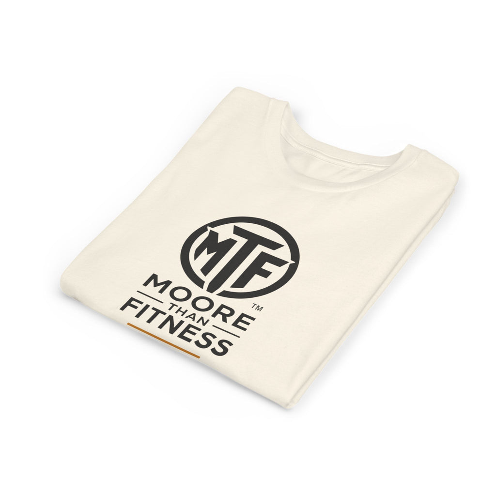 Youth Tee — Moore Than Fitness 'Become Moore' Logo Tee (Move With Purpose)