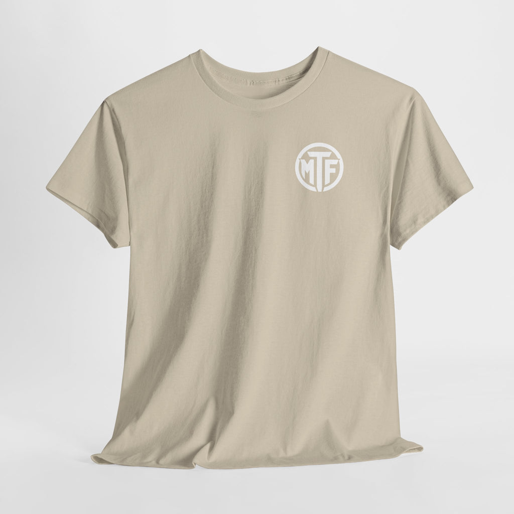Moore Than Fitness Logo T‑Shirt — Gym Tee with MTF Emblem