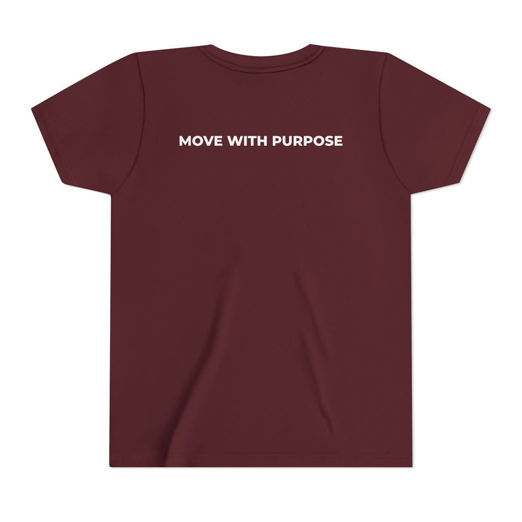 Youth Tee — Moore Than Fitness 'Become Moore' Logo Tee (Move With Purpose)