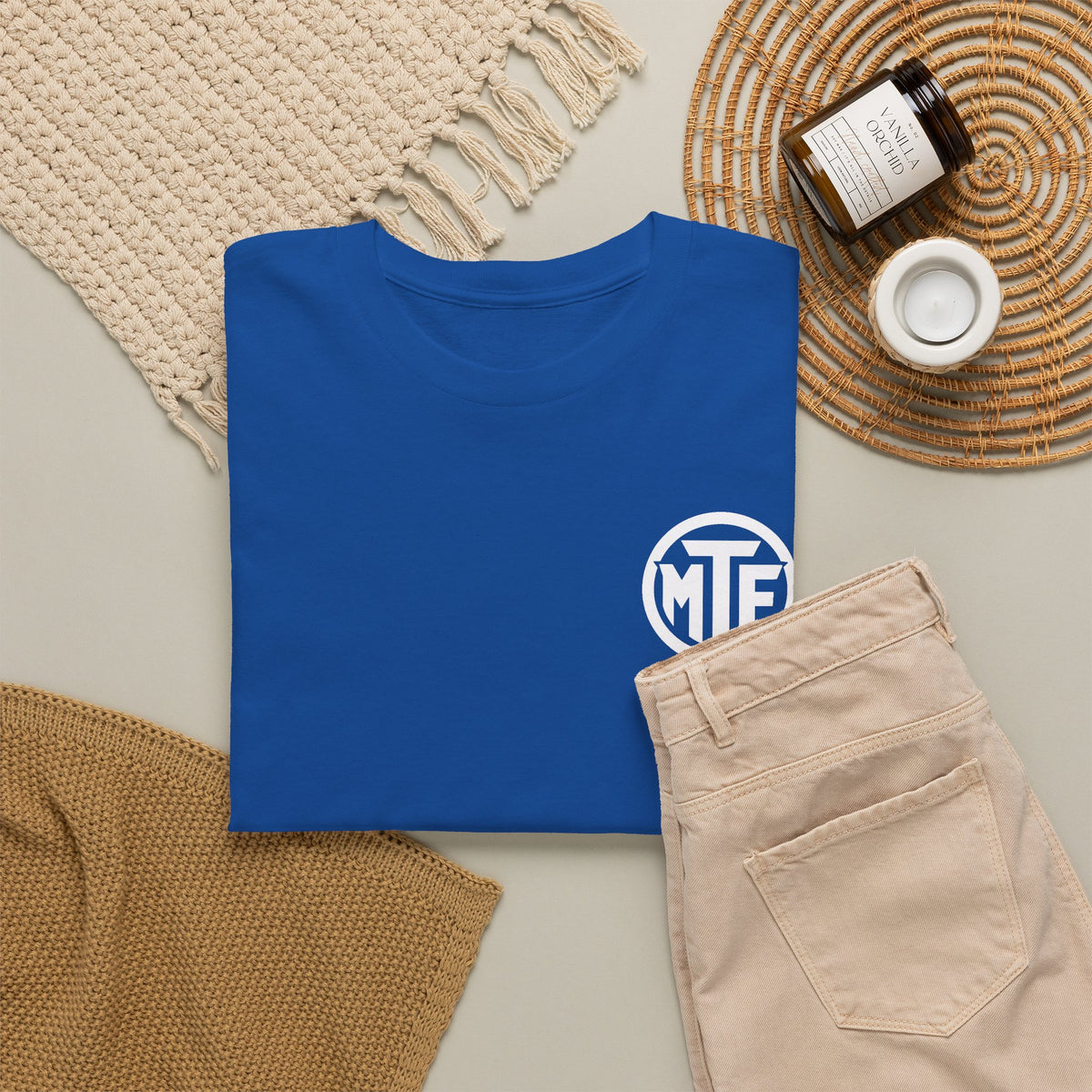 Moore Than Fitness Logo T‑Shirt — Gym Tee with MTF Emblem
