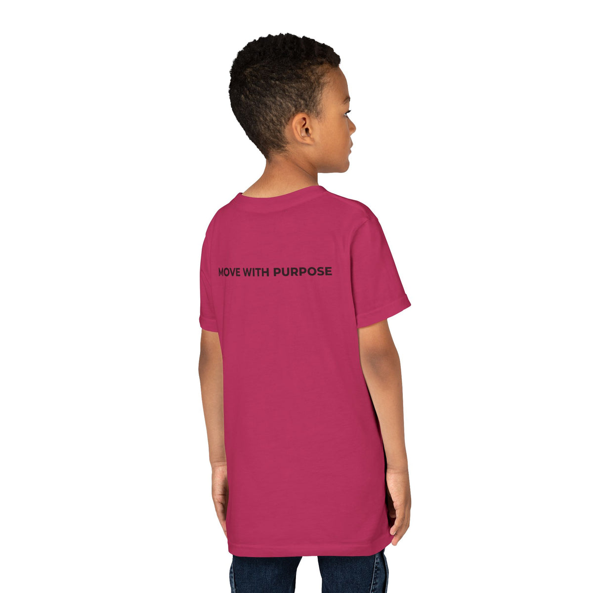 Youth Tee — Moore Than Fitness 'Become Moore' Logo Tee (Move With Purpose)