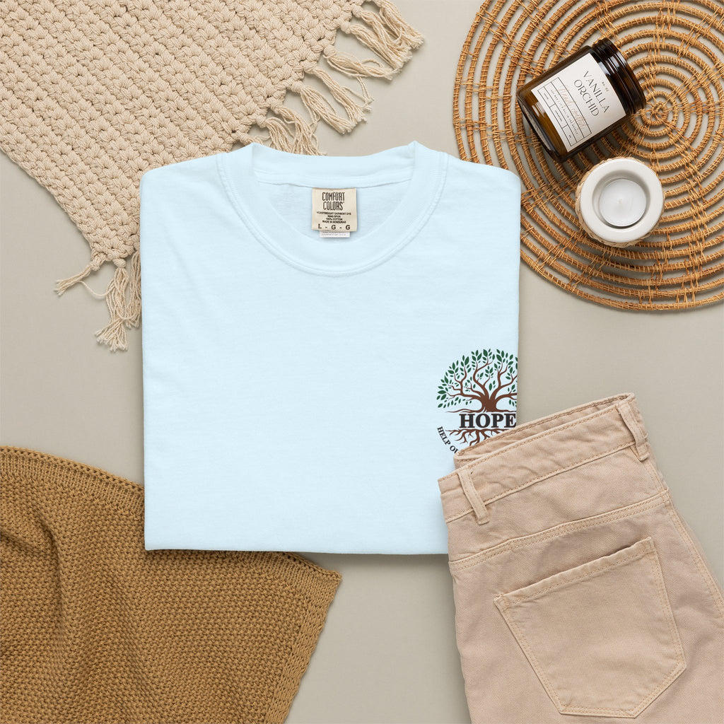 Hope Tree T-Shirt — "Help Our People Everywhere" Comfort Tee