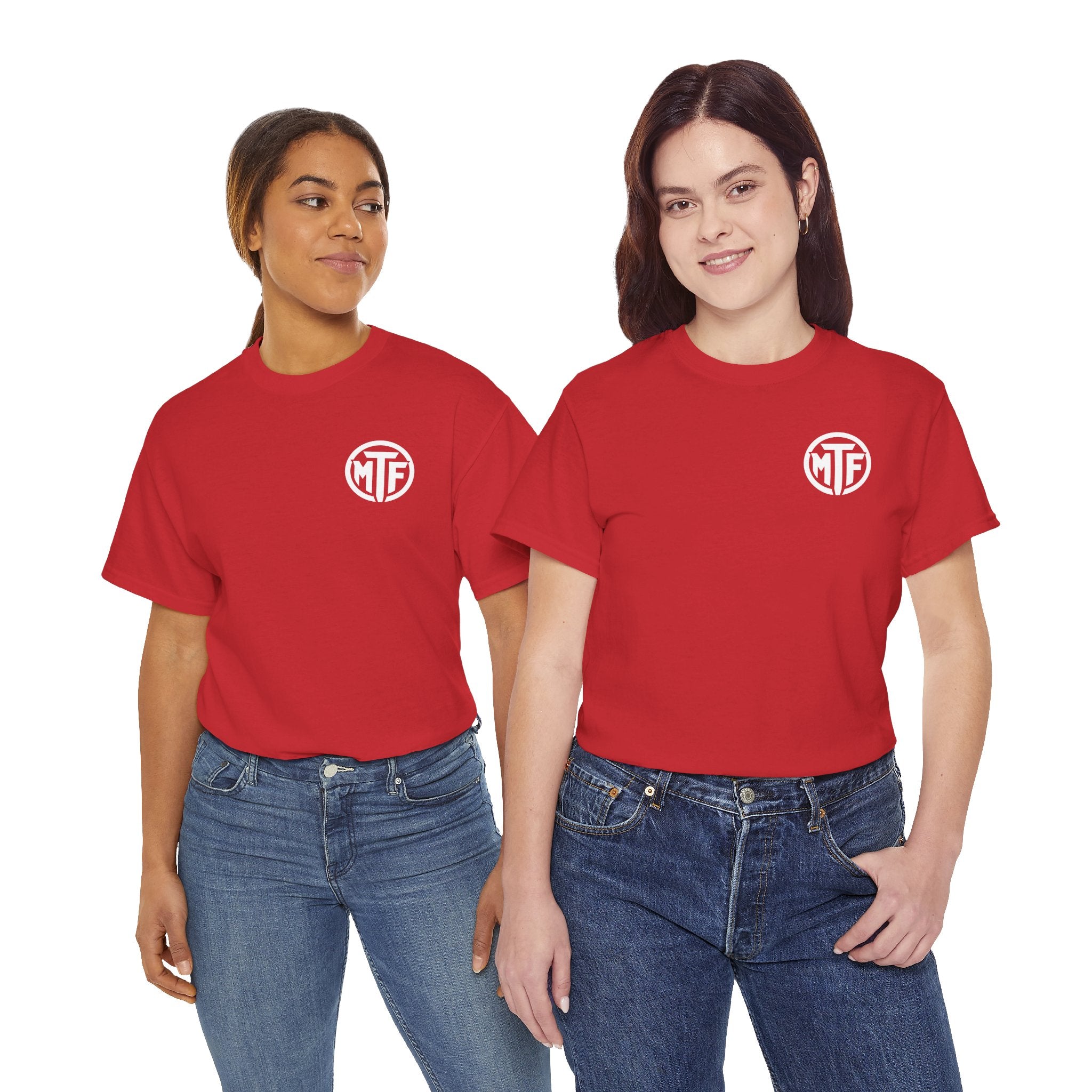 Moore Than Fitness Logo T‑Shirt — Gym Tee with MTF Emblem