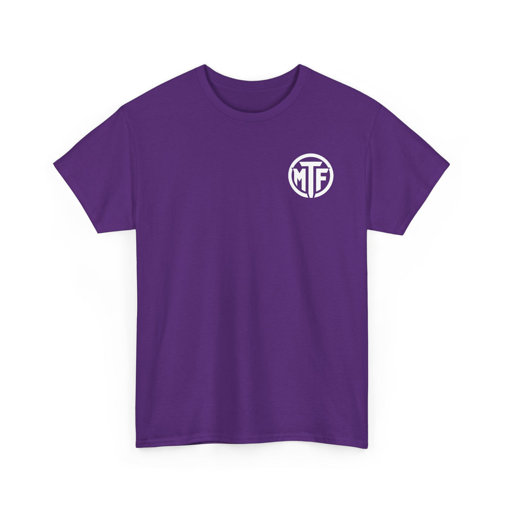 Moore Than Fitness Logo T‑Shirt — Gym Tee with MTF Emblem