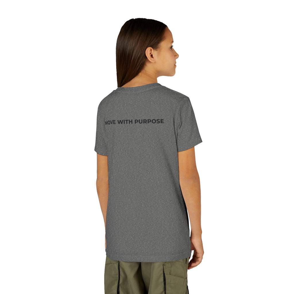 Youth Tee — Moore Than Fitness 'Become Moore' Logo Tee (Move With Purpose)