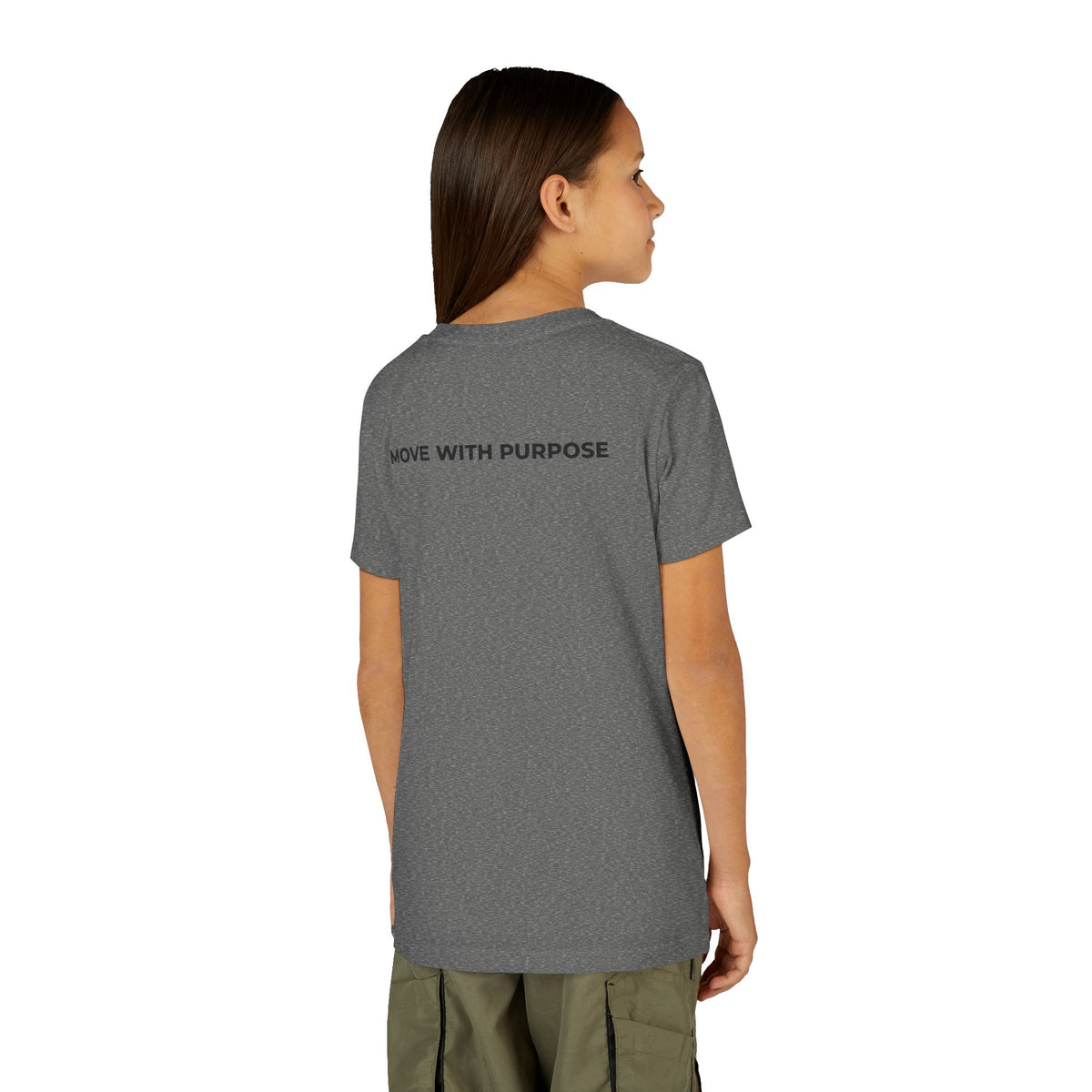 Youth Tee — Moore Than Fitness 'Become Moore' Logo Tee (Move With Purpose)