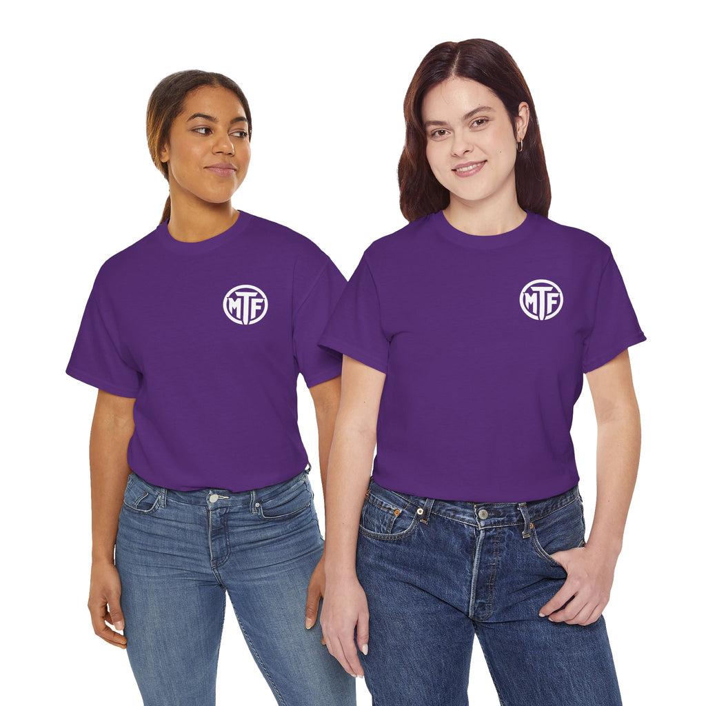 Moore Than Fitness Logo T‑Shirt — Gym Tee with MTF Emblem