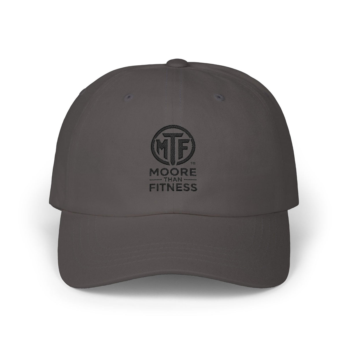 Moore Than Fitness Dad Cap – Embroidered MTF Logo Hat
