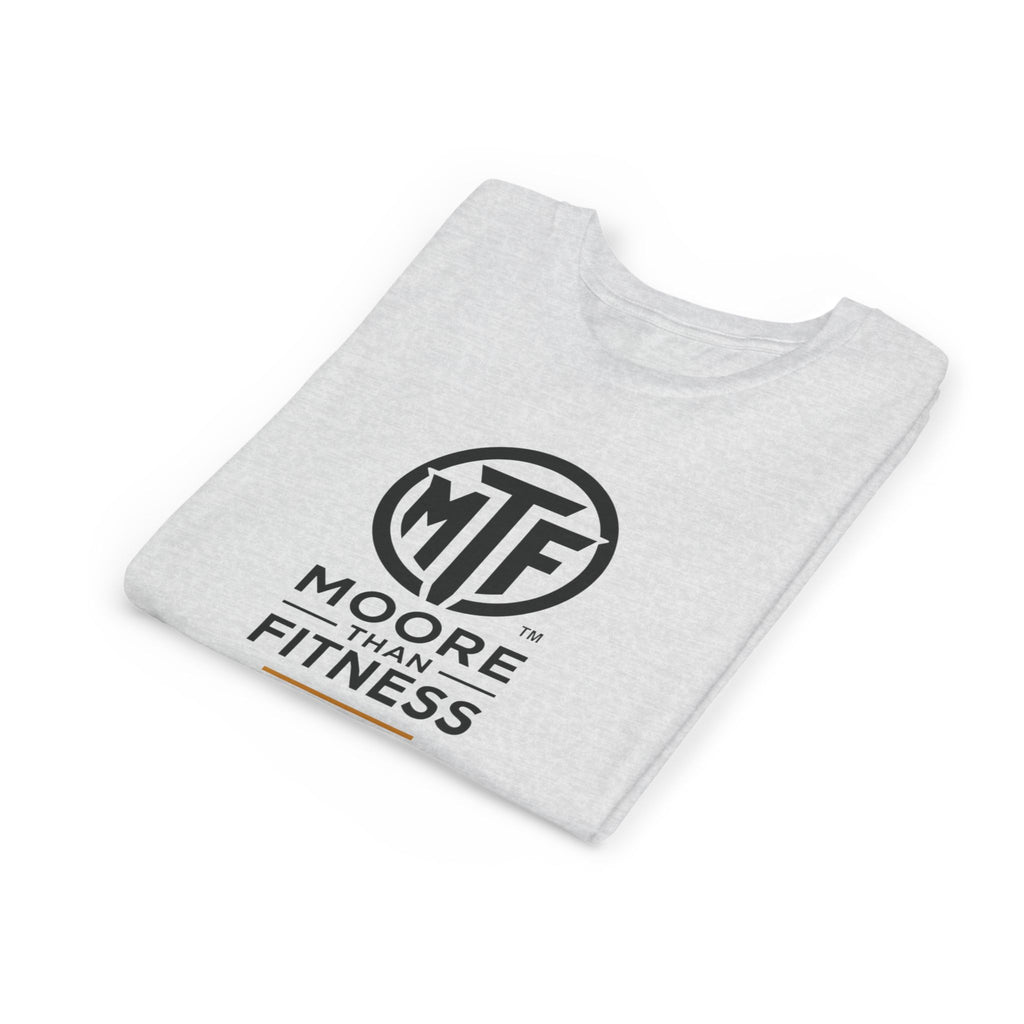 Youth Tee — Moore Than Fitness 'Become Moore' Logo Tee (Move With Purpose)