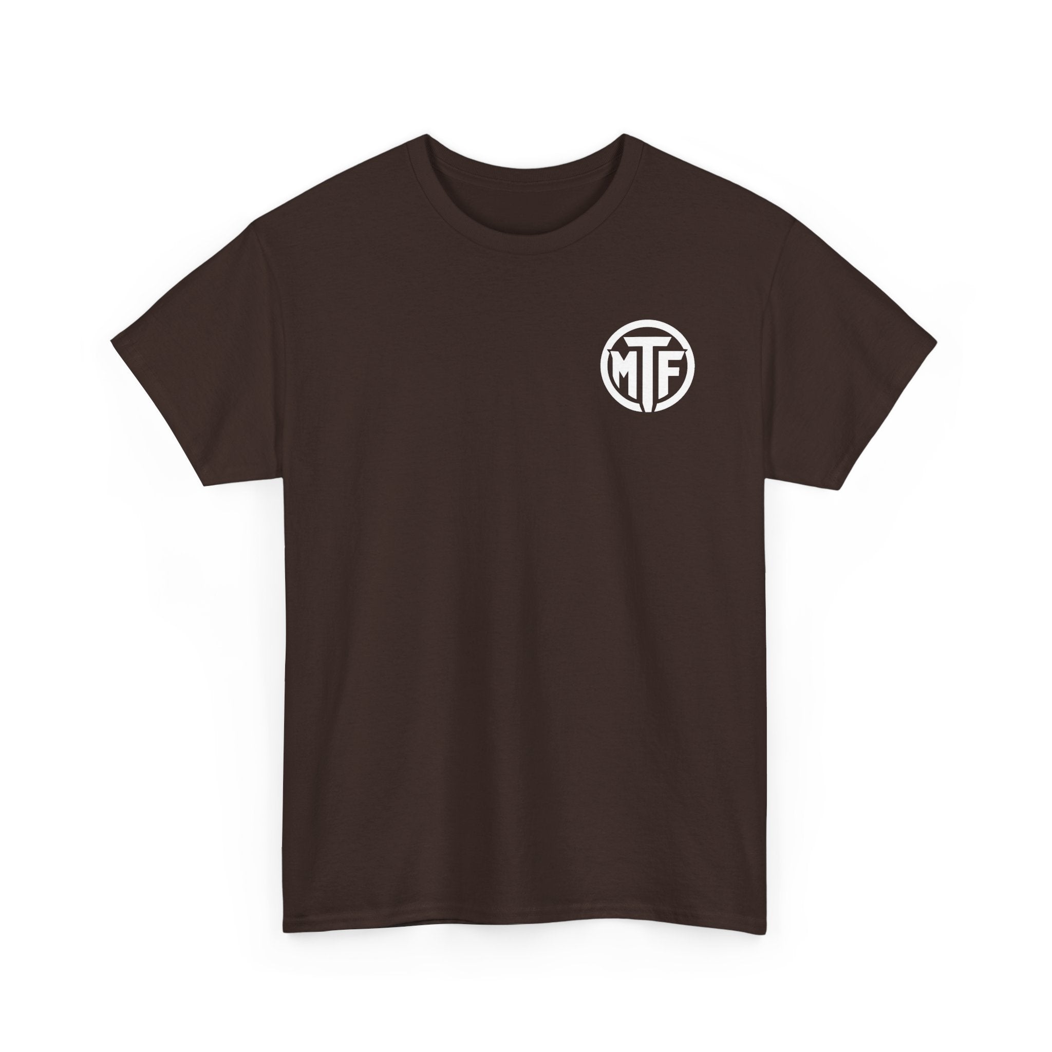 Moore Than Fitness Logo T‑Shirt — Gym Tee with MTF Emblem