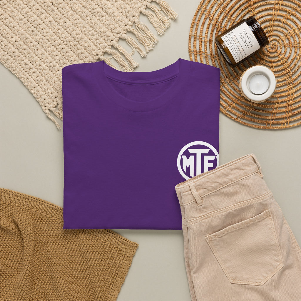 Moore Than Fitness Logo T‑Shirt — Gym Tee with MTF Emblem