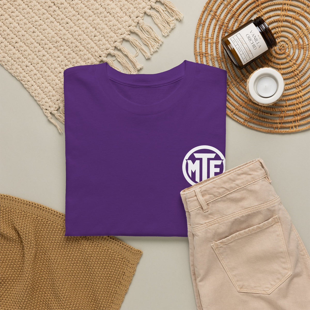 Moore Than Fitness Logo T‑Shirt — Gym Tee with MTF Emblem