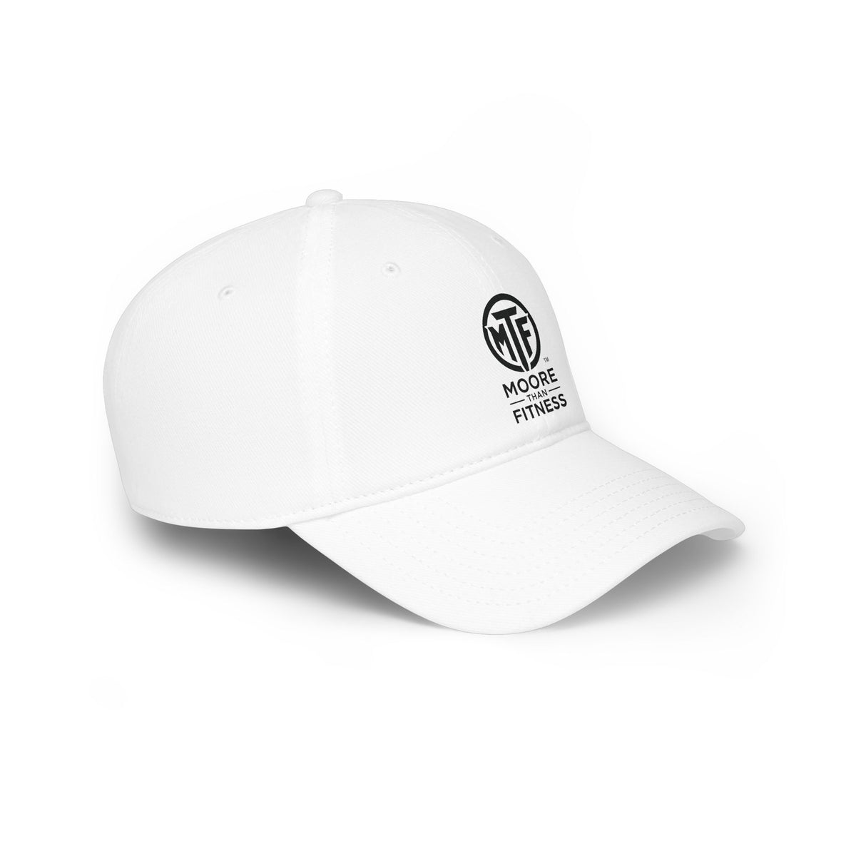 Moore Fitness Low Profile Baseball Cap — WTF Logo Embroidered Hat
