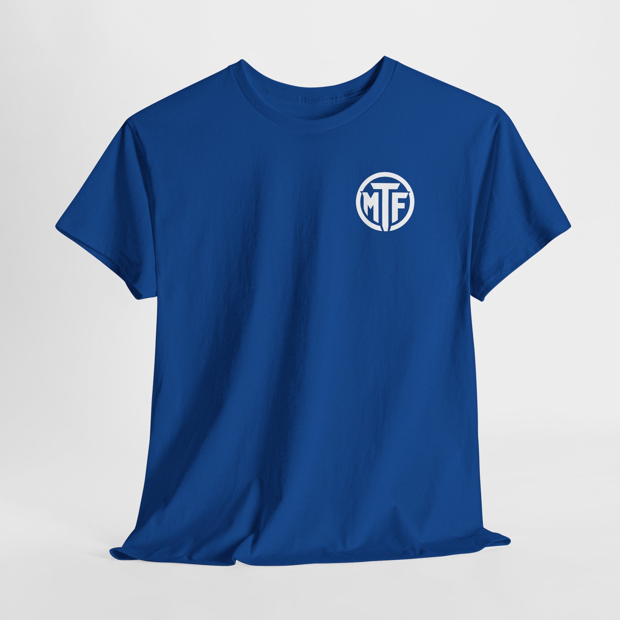 Moore Than Fitness Logo T‑Shirt — Gym Tee with MTF Emblem