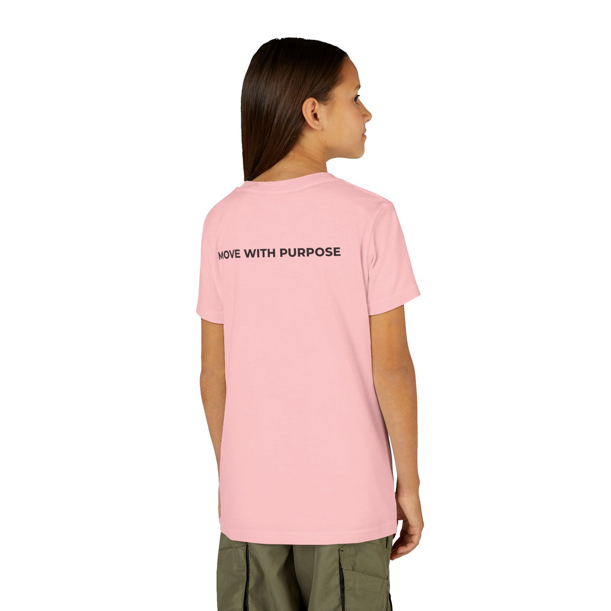 Youth Tee — Moore Than Fitness 'Become Moore' Logo Tee (Move With Purpose)