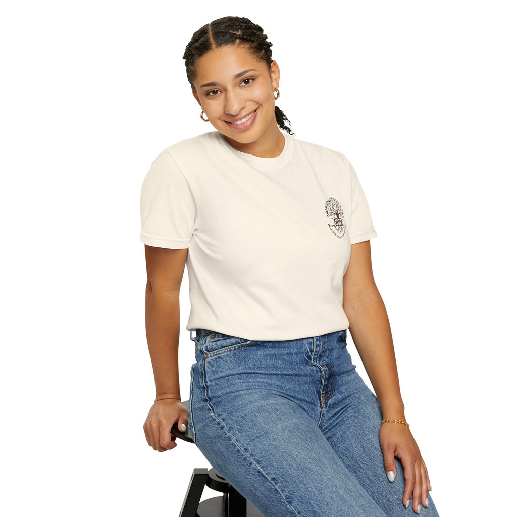Hope Tree T-Shirt — "Help Our People Everywhere" Comfort Tee