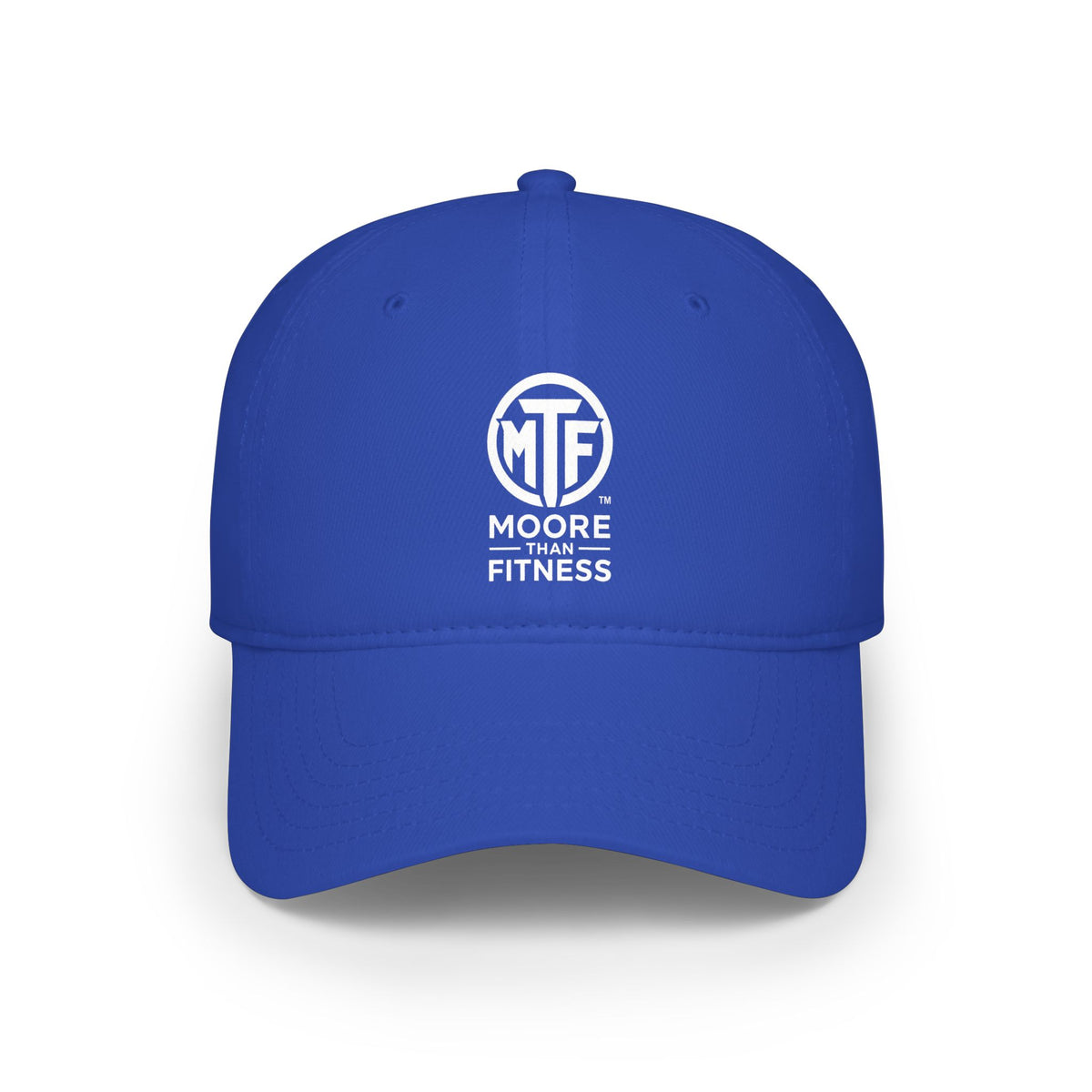 Moore Fitness Low Profile Baseball Cap — WTF Logo Embroidered Hat