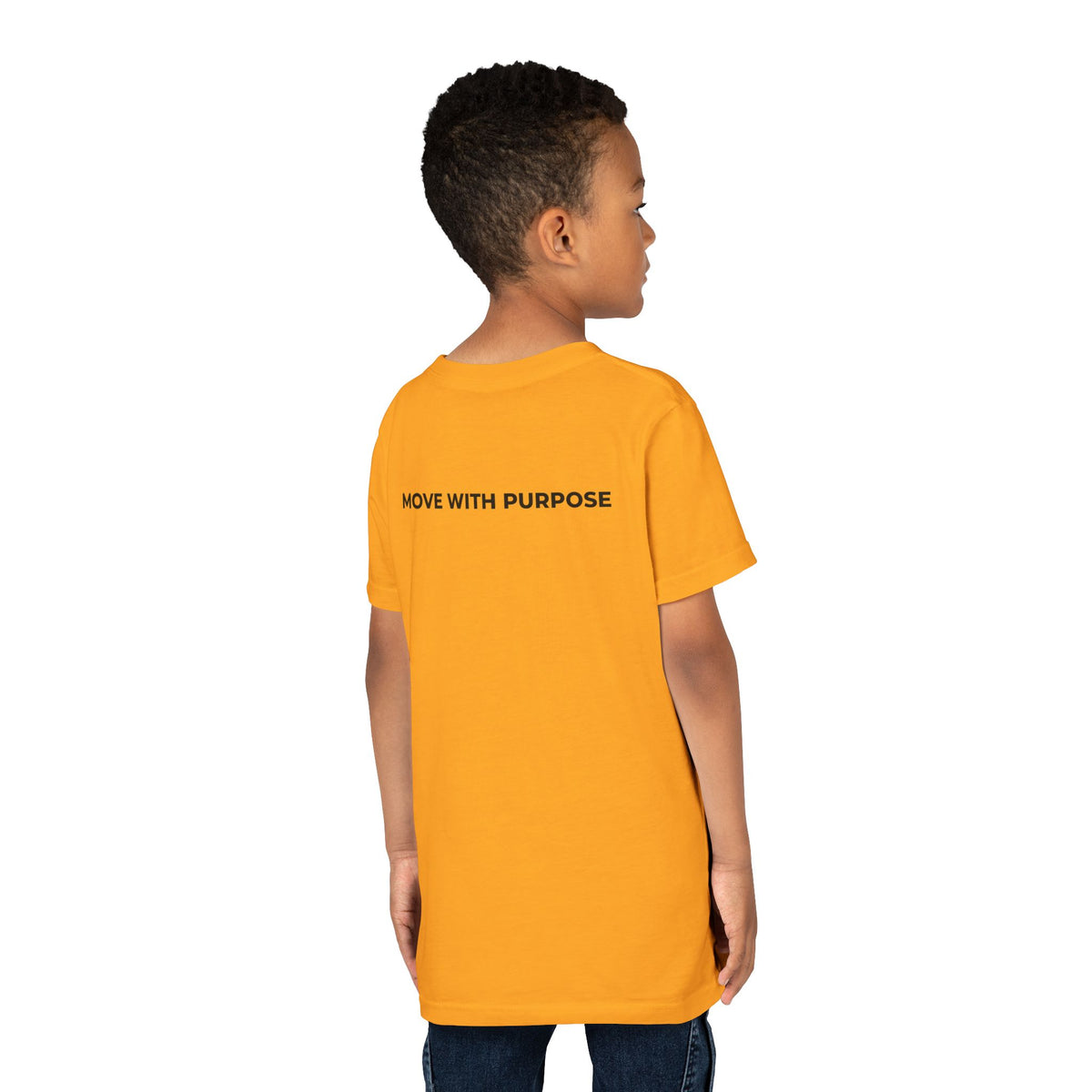 Youth Tee — Moore Than Fitness 'Become Moore' Logo Tee (Move With Purpose)
