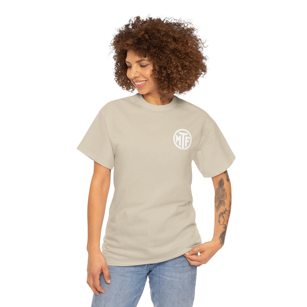Moore Than Fitness Logo T‑Shirt — Gym Tee with MTF Emblem