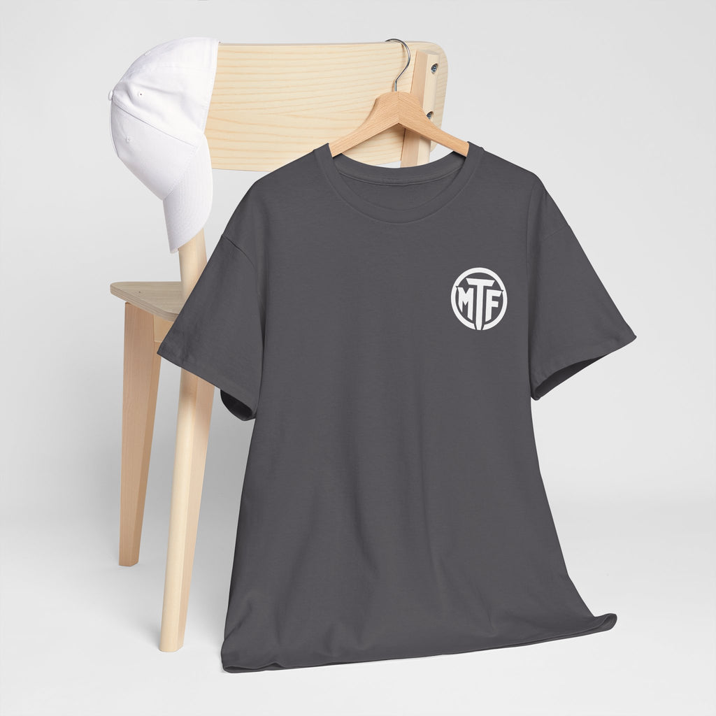 Moore Than Fitness Logo T‑Shirt — Gym Tee with MTF Emblem