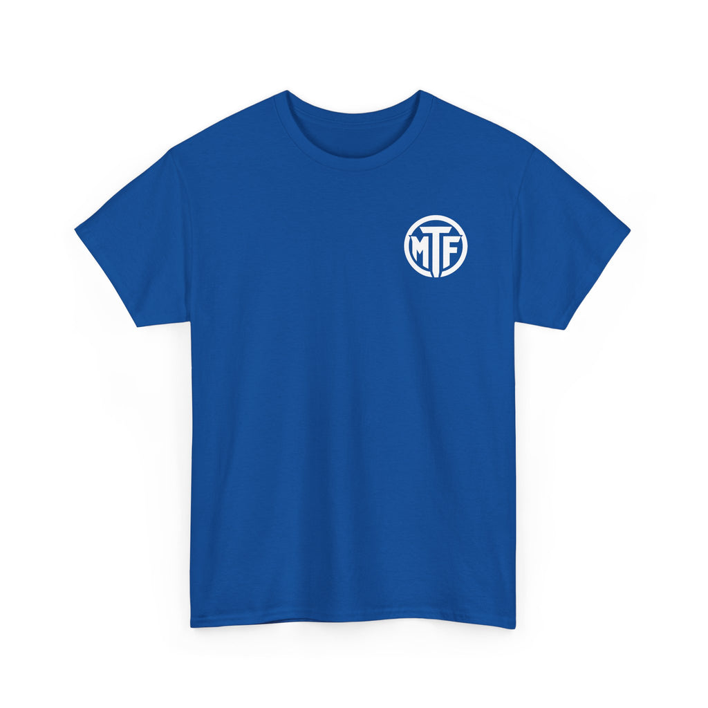 Moore Than Fitness Logo T‑Shirt — Gym Tee with MTF Emblem