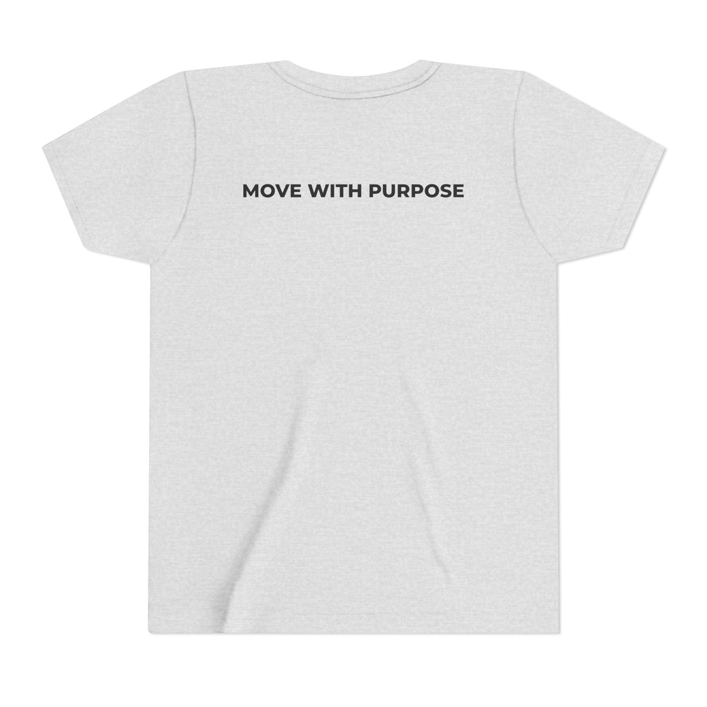 Youth Tee — Moore Than Fitness 'Become Moore' Logo Tee (Move With Purpose)