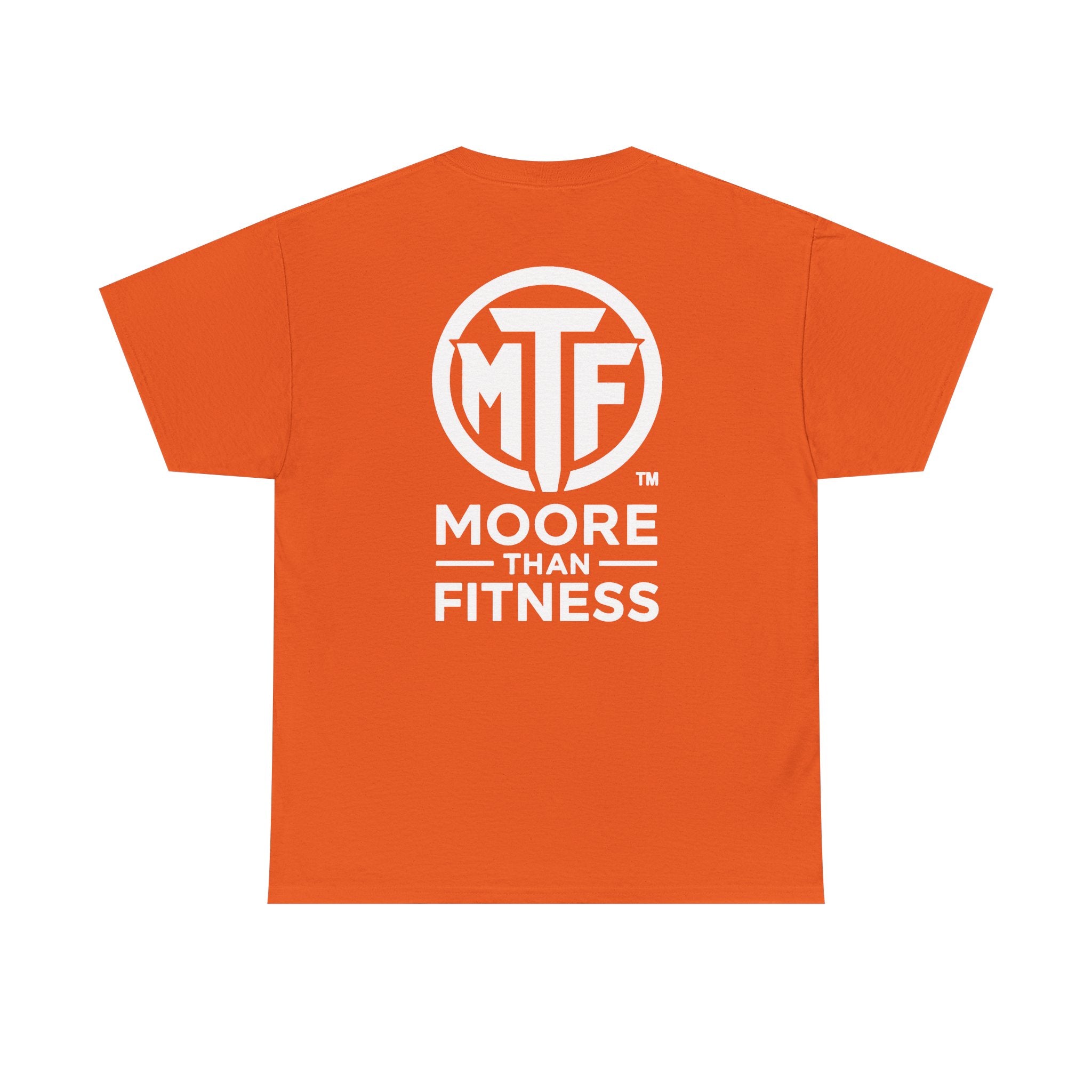 Moore Than Fitness Logo T‑Shirt — Gym Tee with MTF Emblem