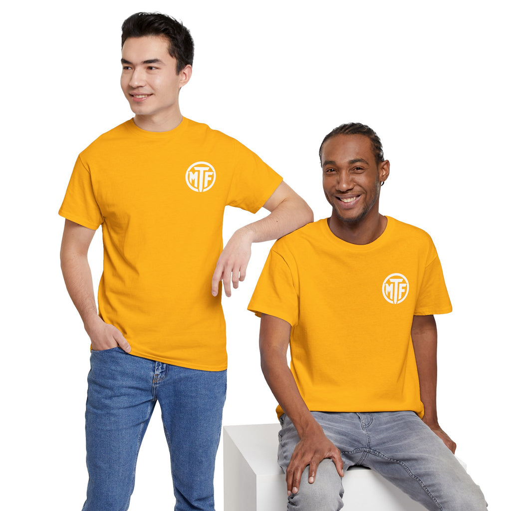 Moore Than Fitness Logo T‑Shirt — Gym Tee with MTF Emblem
