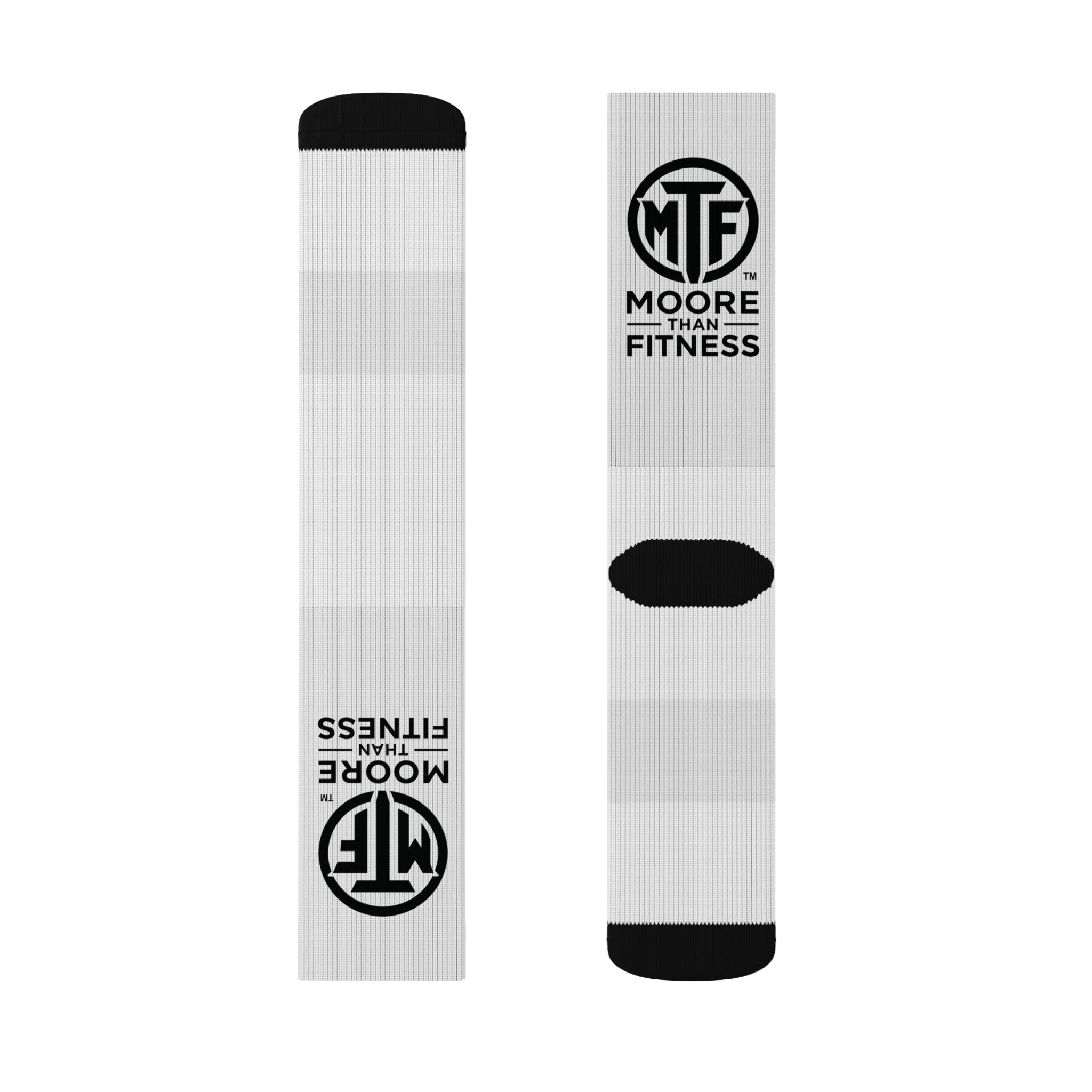 Moore Fitness Sublimation Crew Socks – Branded Athletic Performance Socks