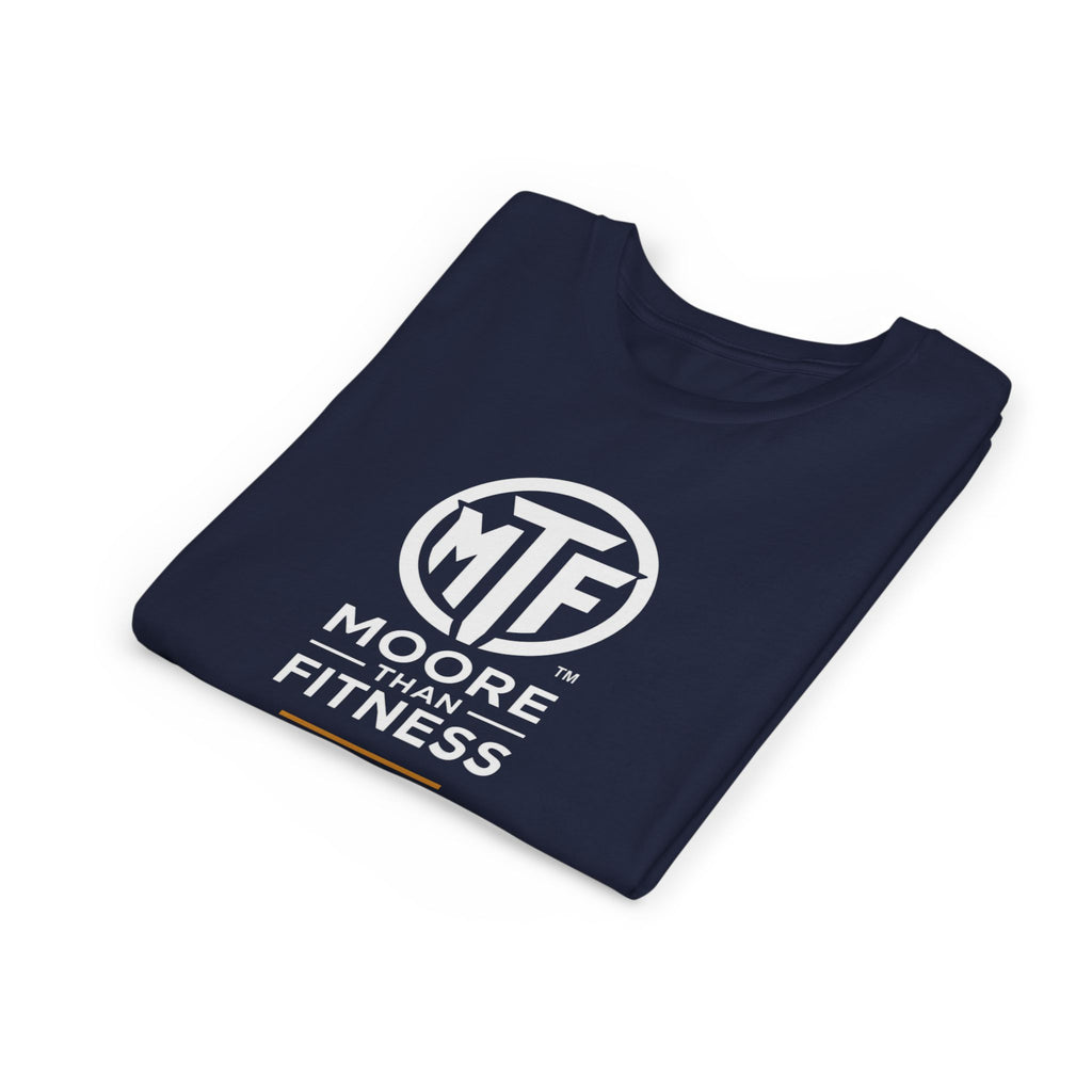 Youth Tee — Moore Than Fitness 'Become Moore' Logo Tee (Move With Purpose)