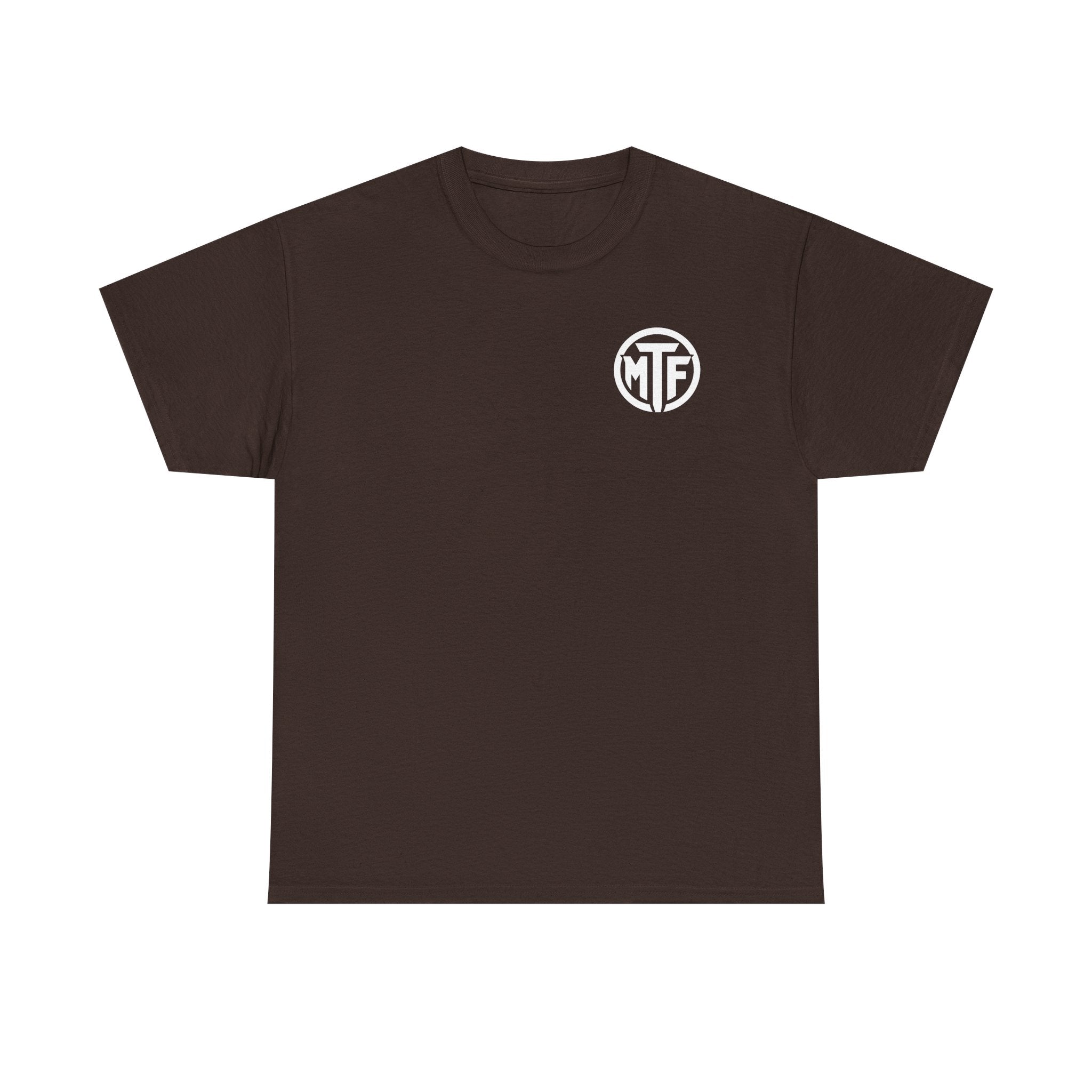 Moore Than Fitness Logo T‑Shirt — Gym Tee with MTF Emblem