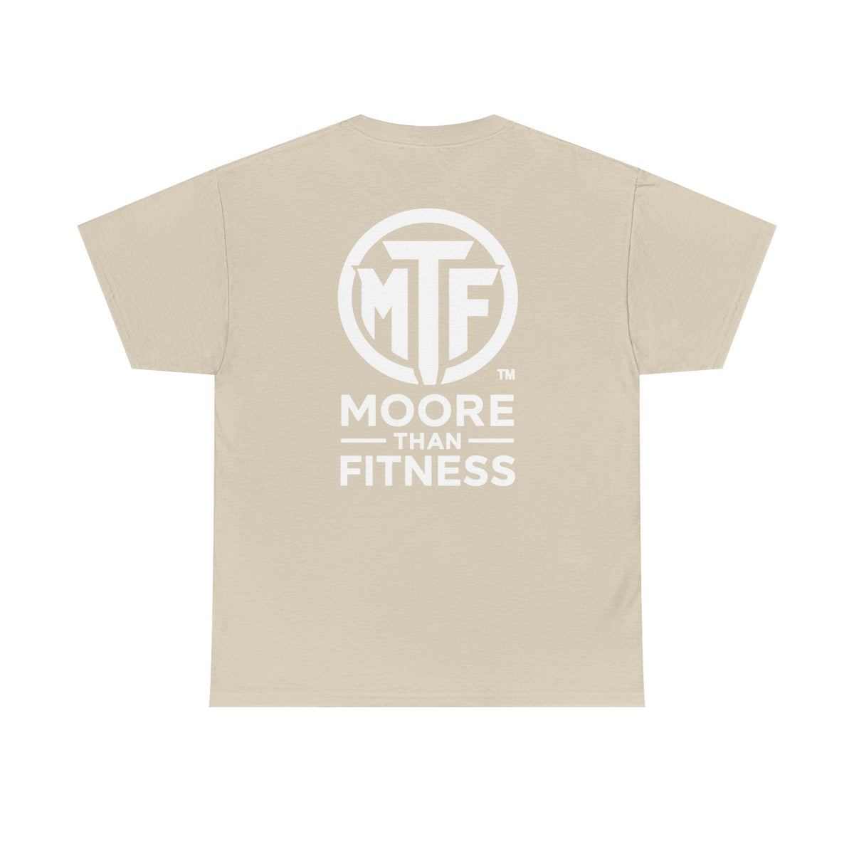 Moore Than Fitness Logo T‑Shirt — Gym Tee with MTF Emblem