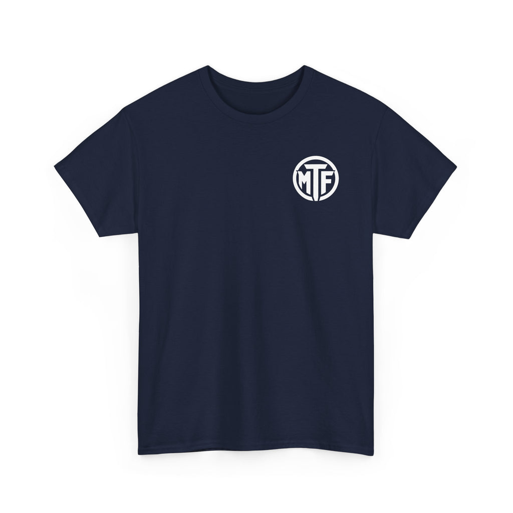 Moore Than Fitness Logo T‑Shirt — Gym Tee with MTF Emblem