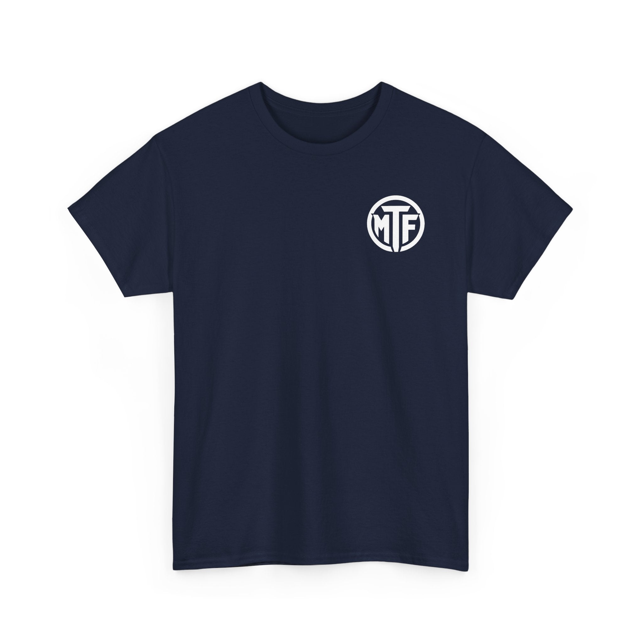 Moore Than Fitness Logo T‑Shirt — Gym Tee with MTF Emblem