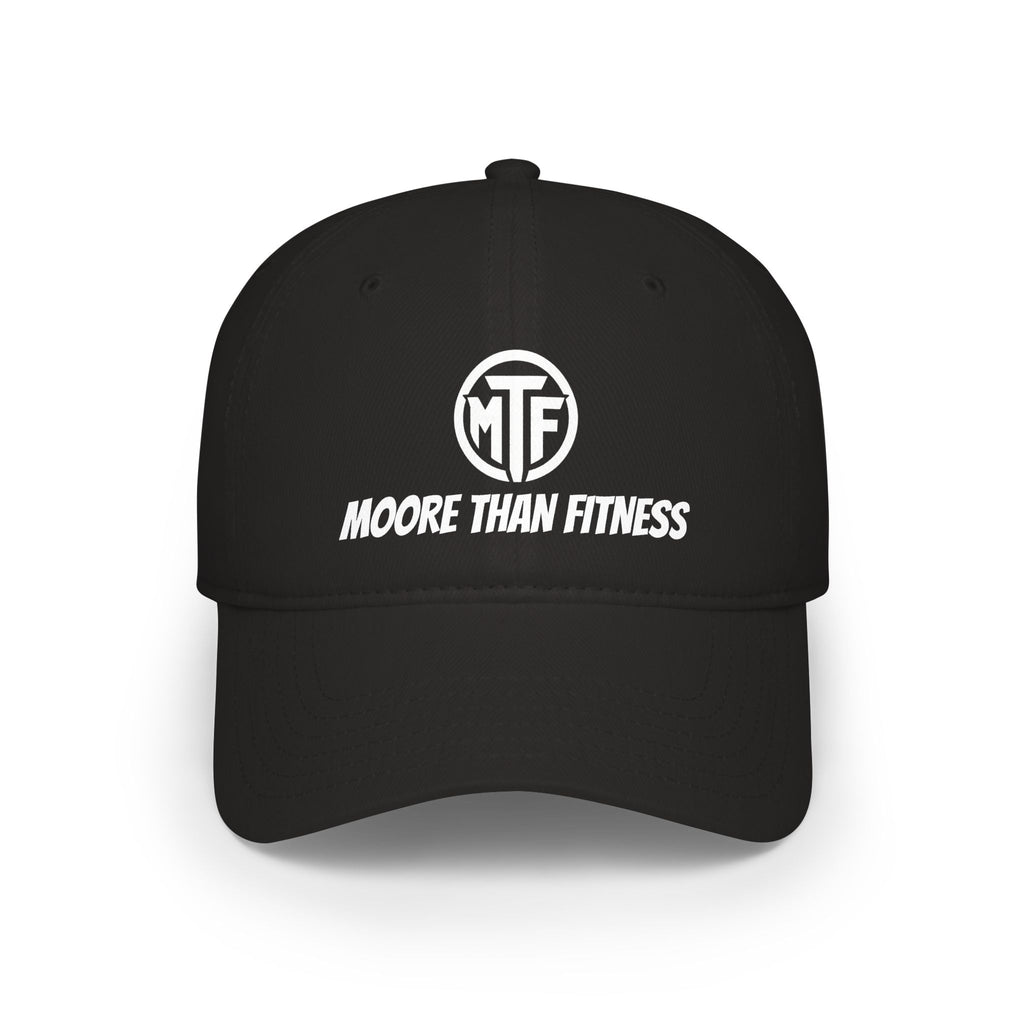 Moore Than Fitness Low Profile Baseball Cap – MTF Logo Athletic Hat