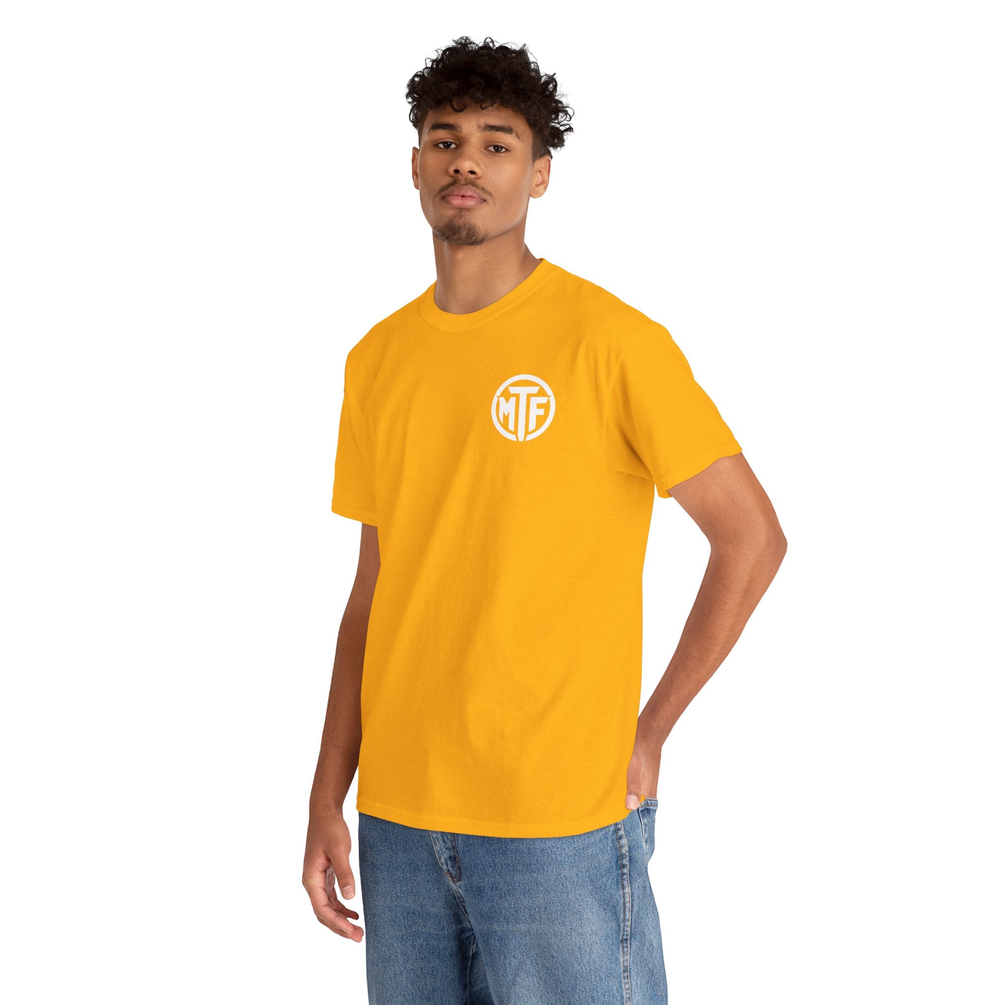 Moore Than Fitness Logo T‑Shirt — Gym Tee with MTF Emblem