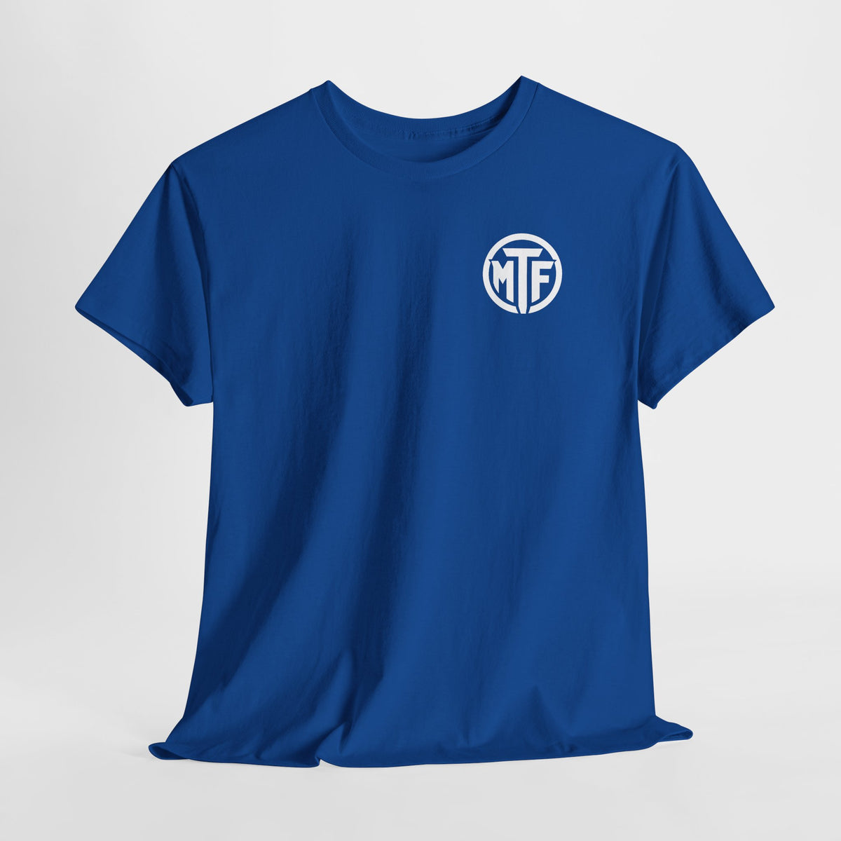 Moore Than Fitness Logo T‑Shirt — Gym Tee with MTF Emblem