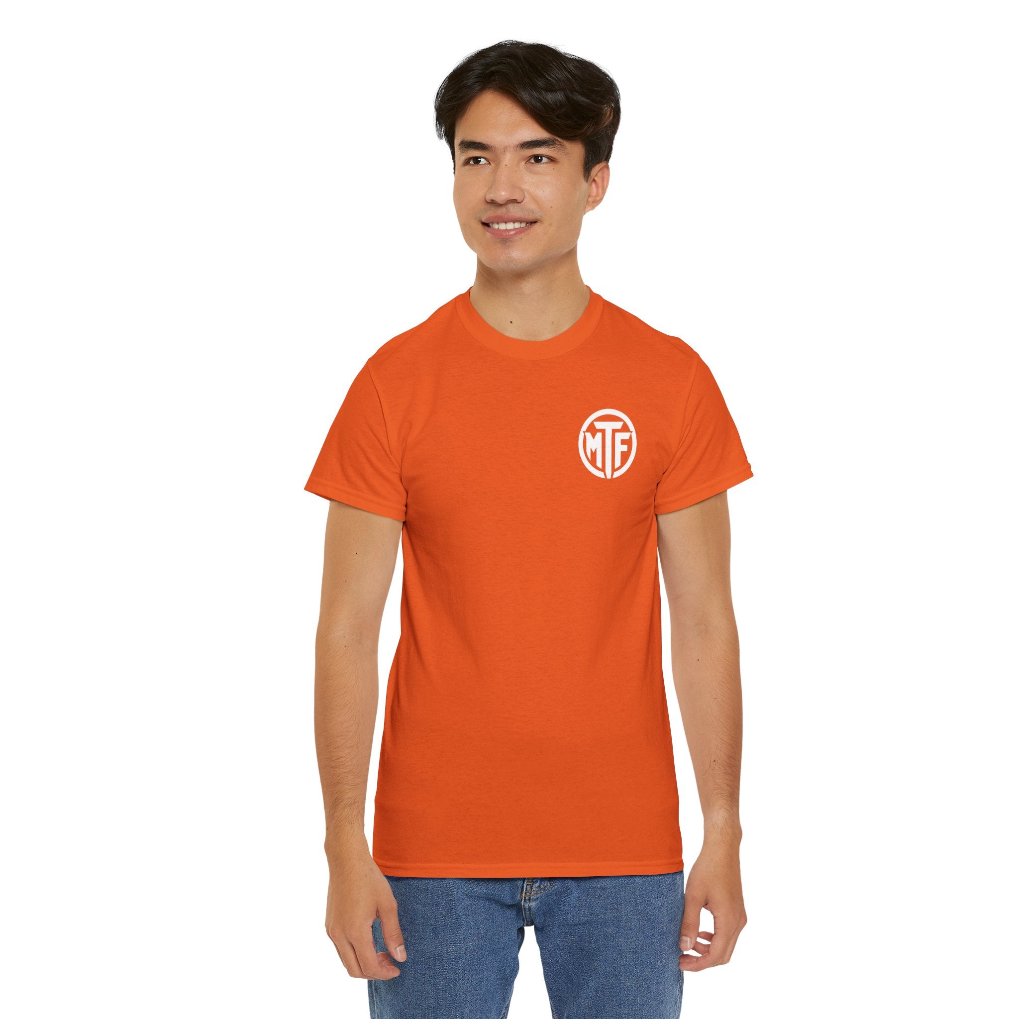 Moore Than Fitness Logo T‑Shirt — Gym Tee with MTF Emblem