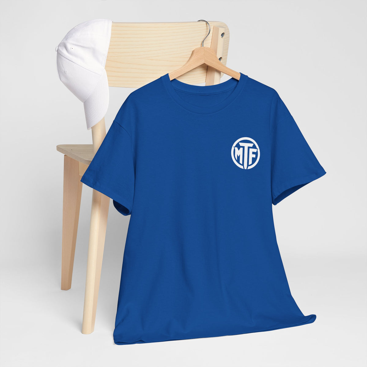 Moore Than Fitness Logo T‑Shirt — Gym Tee with MTF Emblem