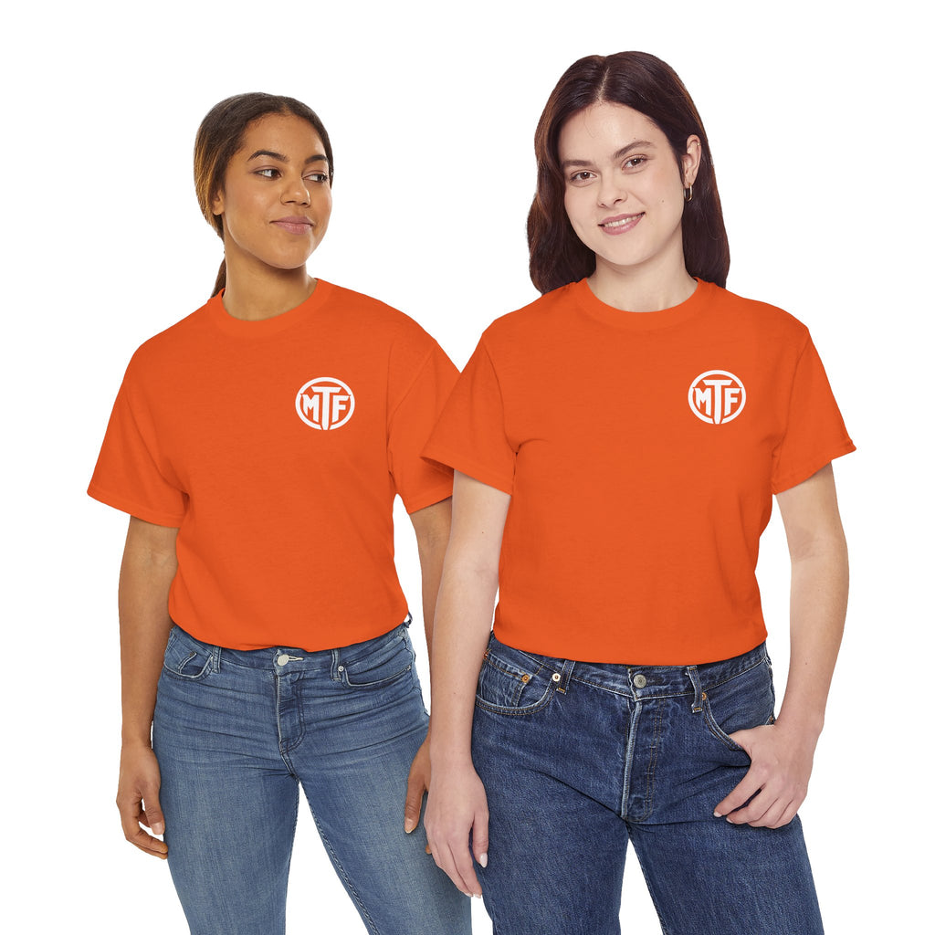 Moore Than Fitness Logo T‑Shirt — Gym Tee with MTF Emblem